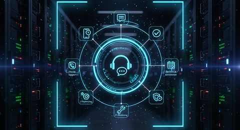 Bilhost destek ekibi görseli