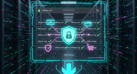 Bilhost domain kayıt görseli